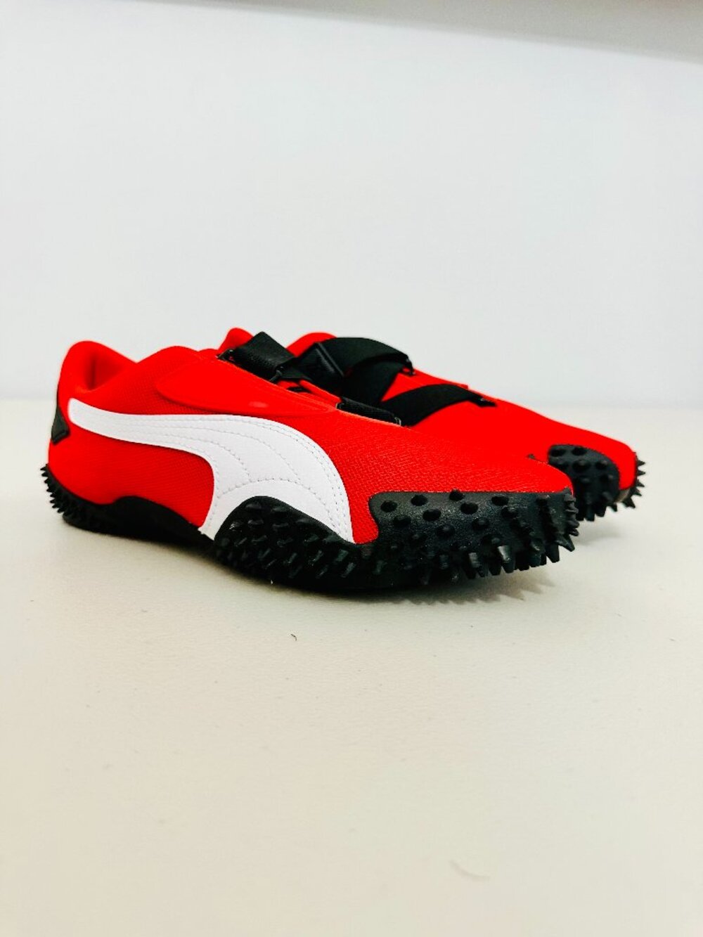 NEW PUMA MOSTRO OG PRIME PERFORATED ORTHOLITE SNEAKERS RED SIZE 7 405194-06